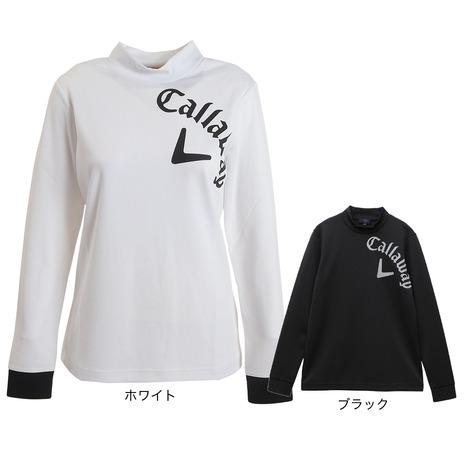 キャロウェイ（CALLAWAY）（レディース）ゴルフウェア UV 動きやすい ロゴプリント ストレッチスムース ハイネック 長袖Tシャツ  C22233209 : 10814689501 : VictoriaGolf Yahoo!店 - 通販 - Yahoo!ショッピング