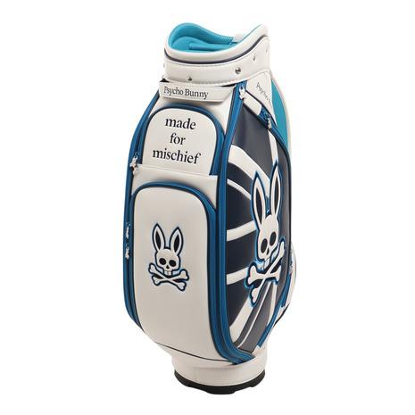 Psycho Bunny キャディバッグ ネイビー白 PSYCHO BUNNY キャディバッグ ネイビー/ホワイト Psycho Bunny