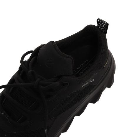 エコー（ecco）（レディース）スニーカー 黒 レディース MX WOMEN S SNEAKER ブラック 82019351052 カジュアルシューズ 通勤 通学 普段履き 真っ黒｜victoriagolf｜06