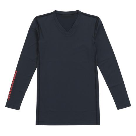 ブリーフィング長袖ポロシャツ BRG243M31-010 ブラックL 【公式通販】