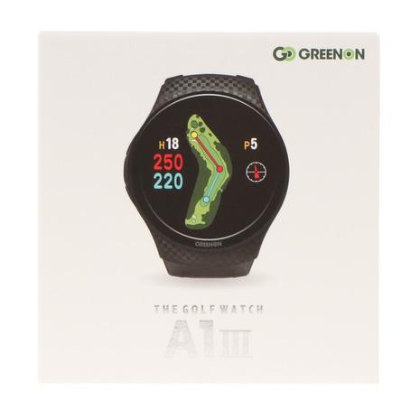 グリーンオン（GREENON）（メンズ）THE GOLF WATCH A1III G019 ザ・ゴルフウォッチA1-3 GPS 距離計 腕時計｜victoriagolf｜02