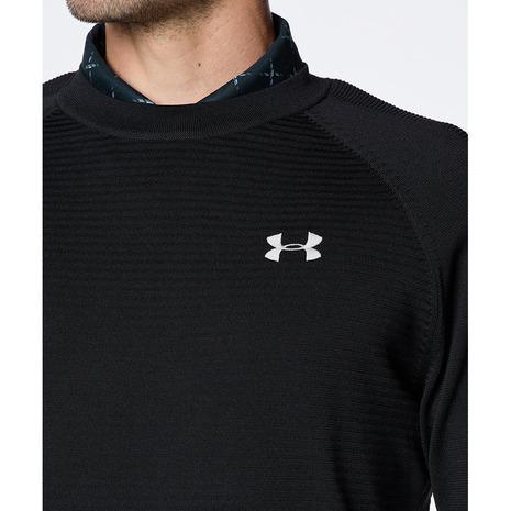 アンダーアーマー（UNDER ARMOUR）（メンズ）ゴルフウェア 吸汗 速乾 インテリニット クルー セーター 1381286｜victoriagolf｜05