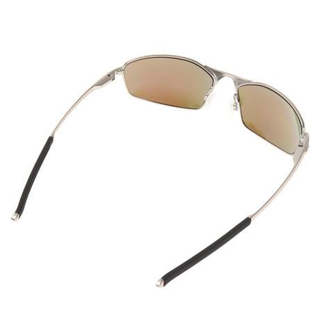 オークリー（OAKLEY）（メンズ、レディース）サングラス WHISKER Satin Chrome/Prizm Sapphire Polarized 4141-0460 UV_1
