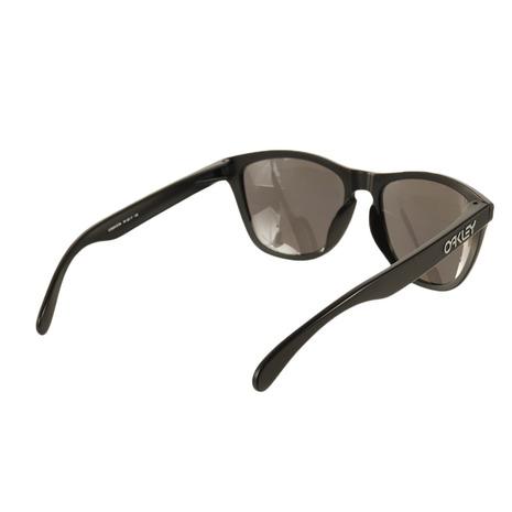 オークリー（OAKLEY）（メンズ）サングラス FROGSKINS Matte Black/Prizm Black Polarized 9245-8754 ケース付 UV_1