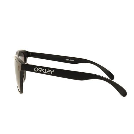 オークリー（OAKLEY）（メンズ）サングラス FROGSKINS Matte Black/Prizm Black Polarized 9245-8754 ケース付 UV_2