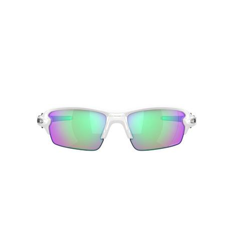 オークリー（OAKLEY）（メンズ、レディース）サングラス FLAK 2.0 Polished White/Prizm Golf 9271-1061 ケース付 UV_1