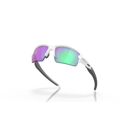 オークリー（OAKLEY）（メンズ、レディース）サングラス FLAK 2.0 Polished White/Prizm Golf 9271-1061 ケース付 UV_3