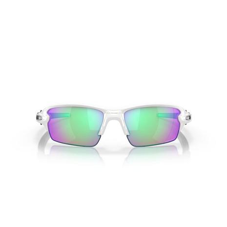 オークリー（OAKLEY）（メンズ、レディース）サングラス FLAK 2.0 Polished White/Prizm Golf 9271-1061 ケース付 UV_8