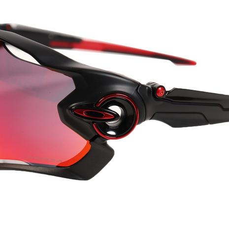 オークリー（OAKLEY）（メンズ）サングラス JAWBREAKER MtBk/PRd 92902031M ケース付 UV シンプル_3