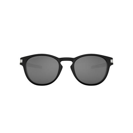 オークリー（OAKLEY）（メンズ、レディース）サングラス LATCH Matte Black Ink/Prizm Black Polarized 9349-2853 ケース付 UV_1