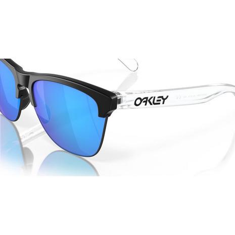 オークリー（OAKLEY）（メンズ、レディース）サングラス FROGSKINS LITE Matte Black/Prizm Sapphire Iridium 9374-0263 ケース付 UV_2