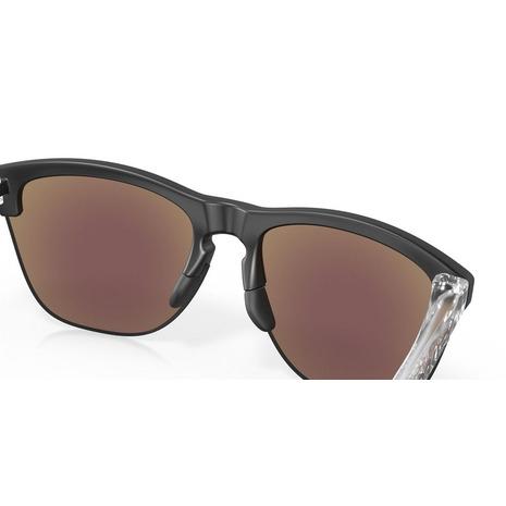 オークリー（OAKLEY）（メンズ、レディース）サングラス FROGSKINS LITE Matte Black/Prizm Sapphire Iridium 9374-0263 ケース付 UV_3
