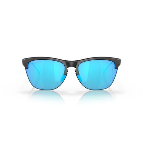 オークリー（OAKLEY）（メンズ、レディース）サングラス FROGSKINS LITE Matte Black/Prizm Sapphire Iridium 9374-0263 ケース付 UV_6
