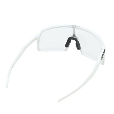 オークリー（OAKLEY）（メンズ、レディース）サングラス SUTRO アジアンフィット Matte White/Clear Photochromic 9406-3437 UV_1