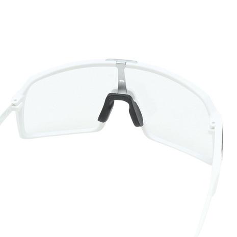 オークリー（OAKLEY）（メンズ、レディース）サングラス SUTRO アジアンフィット Matte White/Clear Photochromic 9406-3437 UV_4
