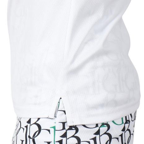 ウノ ピゥ ウノ ウグァーレ トレ（1PIU1UGUALE3）（レディース）ゴルフ 113G SIDE 半袖 モックネック シャツ GST142 BEGの画像