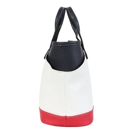 トミーヒルフィガーゴルフ（TOMMY HILFIGER GOLF）（メンズ、レディース）ゴルフ ラウンドバッグ ポーチ FACE THMG3FBD-WHTの画像