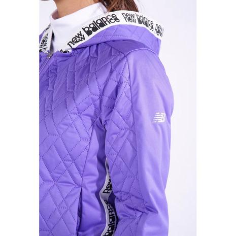 ニューバランスゴルフ 防風フルジップフーディ 新品未使用 パープル