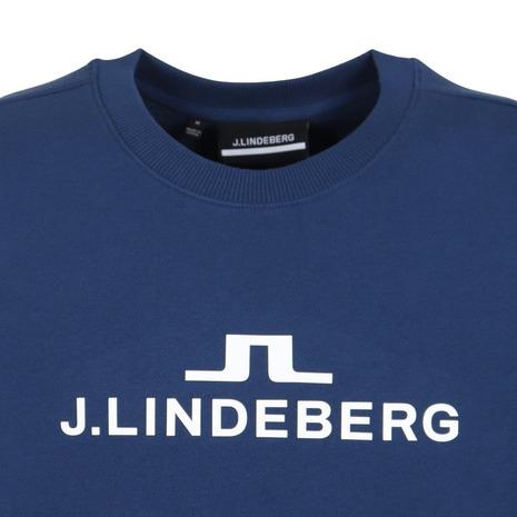 J.LINDEBERG（メンズ）ゴルフウェア アウター Alpha クルーネック