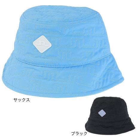 J.LINDEBERG（レディース）ゴルフ 軽量 速乾 ナイロンバケットハット