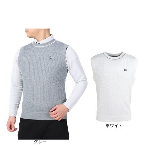 FIDRA（フィドラ） （メンズ）ゴルフウェア 防風 ニットベスト