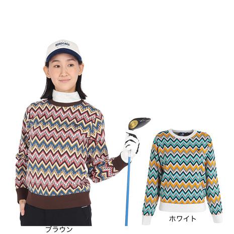 CLUNK（クランク） （レディース）ゴルフウェア ハイゲージクルー