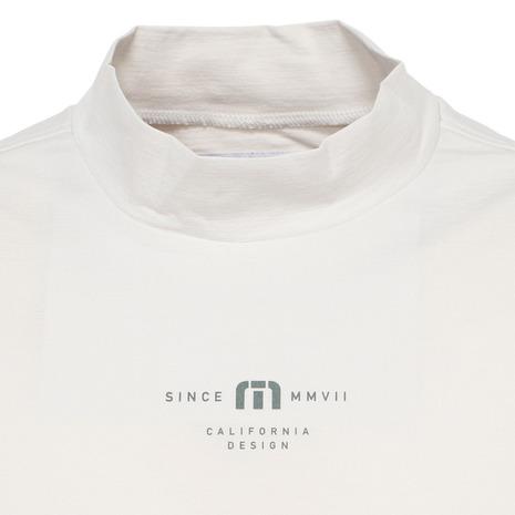 フ*ン様 TravisMathew x JONES モックネックシャツ ホワイト