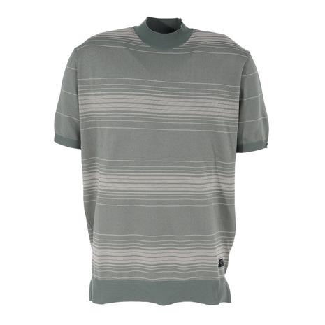 トラヴィスマシュー(Travis Mathew)ゴルフウェア モックネック 半袖ニット 7AI046-3OLG(Men’s) トラヴィスマシュー（Travis Mathew）（メンズ）ゴルフウェア モック