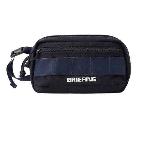 【貴重】BRIEFING GOLF 牛革ポーチ ブリーフィング ゴルフ BRIEFING GOLF 日本正規品 ポーチ 小物入れ