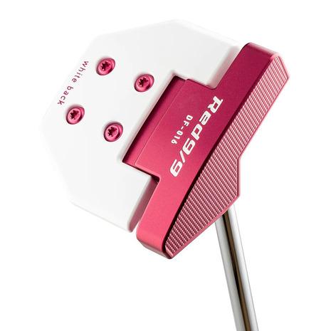 キャスコ（CASCO）（メンズ、レディース）レッド Red9/9 DELTA-FACE DF-016 角マレットパター(ロフト1.5度)KBS CT TOUR PUTTER_1