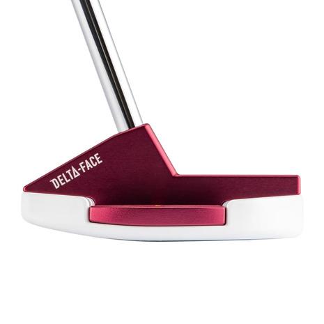 キャスコ（CASCO）（メンズ、レディース）レッド Red9/9 DELTA-FACE DF-016 角マレットパター(ロフト1.5度)KBS CT TOUR PUTTER_4