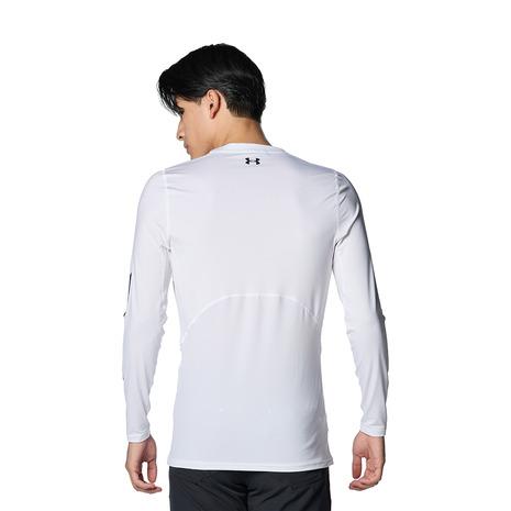 アンダーアーマー（UNDER ARMOUR）（メンズ）ヒートギア フィッティド ノベルティ ロングスリーブ クルーネック シャツ 1384825 100｜victoriagolf｜02