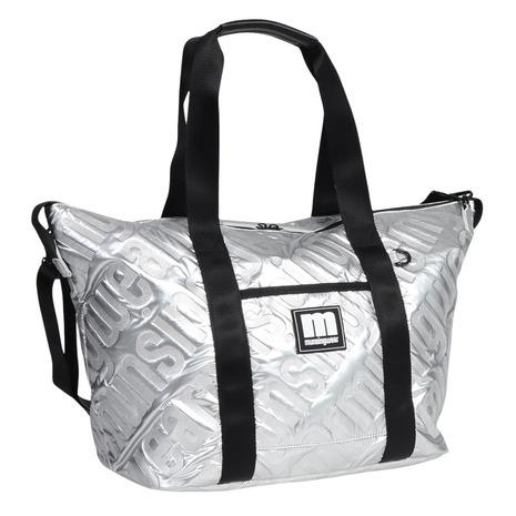 マンシング(MUNSING)ゴルフ ロゴキルト ボストンバッグ ショルダー付き MQCWJA10 SV00(Lady’s) マンシング（MUNSING）（レディース）ゴルフ ロゴキルト ボストン