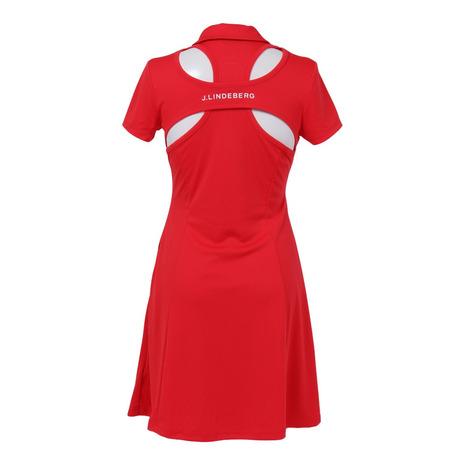 J.LINDEBERG（J.LINDEBERG）（レディース）ゴルフウェア Tinsley Dress 半袖ワンピース 072-61640-062_2