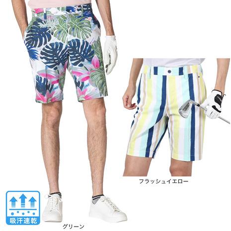 ゴルフウェア 071 ショーツ Print Tim 速乾 J.LINDEBERG（メンズ）ゴルフウェア 071-71541 ショートパンツ Print Tim 速乾 メンズウェア