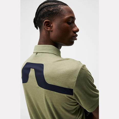 J.LINDEBERG（メンズ）ゴルフウェア 吸水 速乾 Regular Fit 半袖