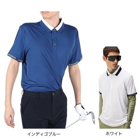 J.LINDEBERG（メンズ）ゴルフウェア 吸水速乾 Guy Regular 半袖 