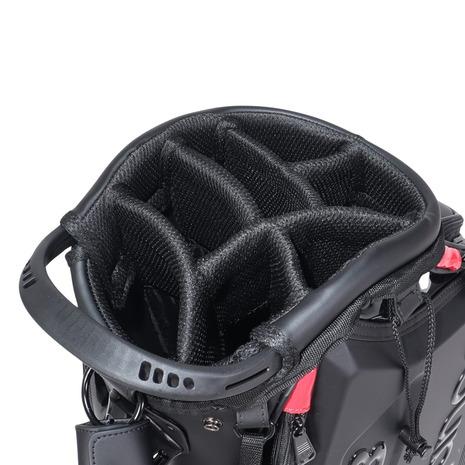 new balance キャディバッグ 黒/赤 ニューバランス CADDIE BAG (0126980001) メンズ ゴルフ キャディ