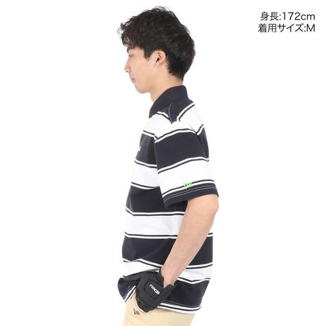 NEW ERA（ニューエラ） （メンズ）ゴルフウェア 吸汗速乾 半袖ラグビー