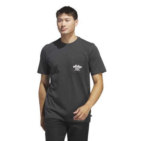 アディダス（adidas）（メンズ）モックネック ゴルフ 半袖 ボールリトリーバルTシャツ KOI66-IS3268BK｜victoriagolf｜04