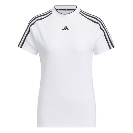 アディダス（adidas）（レディース）モックネック ゴルフ 半袖 3ストライプス メッシュベントモック IKK64｜victoriagolf｜02