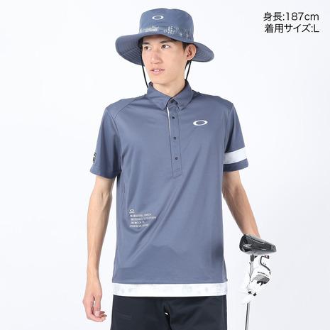 オークリー（OAKLEY）（メンズ）ゴルフウェア STALWART BLK シャツ FOA406770｜victoriagolf｜03