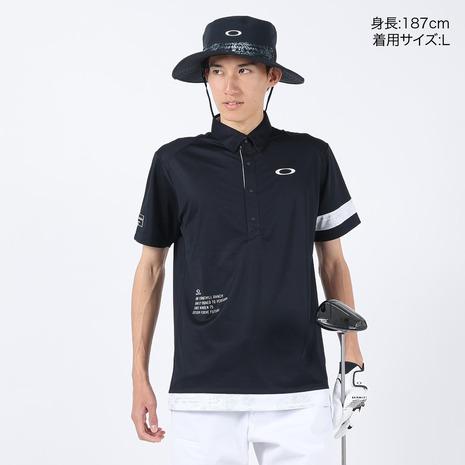 オークリー（OAKLEY）（メンズ）ゴルフウェア STALWART BLK シャツ FOA406770｜victoriagolf｜04