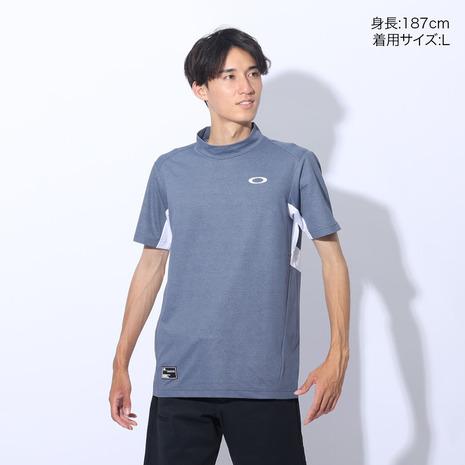 ゴルフウェア 半袖 接触冷感 STALWART BS モックハイネック OAKLEY（オークリー） （メンズ）ゴルフウェア 半袖 接触冷感 STALWART