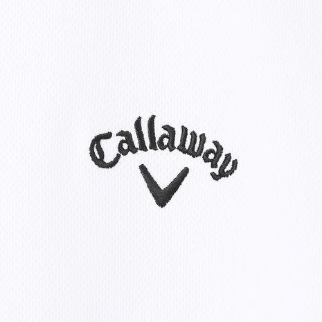 キャロウェイ（CALLAWAY）（メンズ）ゴルフウェア 接触冷感 半袖モックネックシャツ C24134127-1010｜victoriagolf｜09