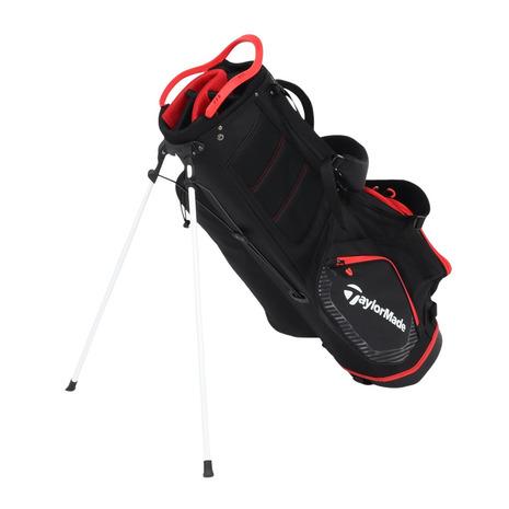 【極美品】TaylorMadeテーラーメイド　キャディバッグ　ゴルフ　黒×レッド TaylorMade（テーラーメイド） テーラーメイド（TAYLORMADE）（メンズ