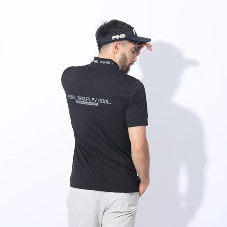 PING（ピン） （メンズ）ゴルフウェア 半袖モックネック ハイネック