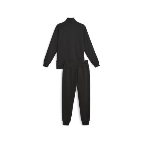 プーマ PUMA セットアップ上下 ジャージ スウェット 黒 M PUMA プーマ（PUMA）（メンズ）ジャージ 上下セット ESS ELEVATED