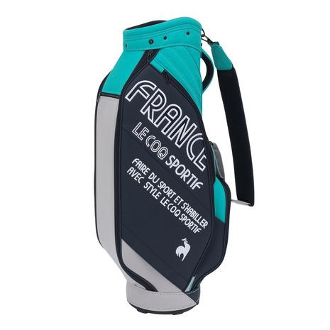 キャディバッグ（LE COQ SPORTIF ブルー） ルコックスポルティフ(le coq sportif) キャディバッグ 軽量
