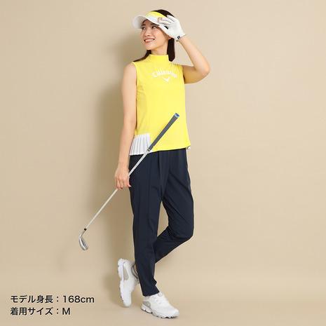 Callaway レディース ゴルフウェア セットアップノースリーブ イエロー Callaway（キャロウェイ） キャロウェイ（CALLAWAY）（レディース